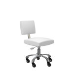 Tabouret avec dossier ramsay xs blanc