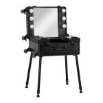 Valise esthtique maquillage professionnelle noir