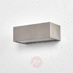 Applique d'extérieur carrée leonora en inox Applique d'extérieur carrée leonora en inox
