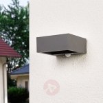 Applique d?ext�rieur led solaire mahra, d�tecteur