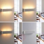 Applique murale en pl�tre tjada � ampoule led g9