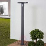 Borne lumineuse led josa, panneau solaire + capteur Borne lumineuse led josa, panneau solaire + capteur