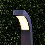 Borne lumineuse led lennik gris graphite Borne lumineuse led lennik gris graphite