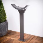 Borne lumineuse led stylée half Borne lumineuse led stylée half