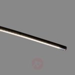 Lampadaire arqu led danua noir