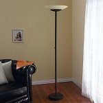 Lampadaire led ragna de couleur rouille Lampadaire led ragna de couleur rouille