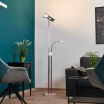 Lampadaire led rectangulaire nala, r�glable