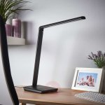 Lampe de bureau led kuno avec port usb