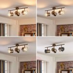 Plafonnier easydim à 3 lampes ebbi avec led Plafonnier easydim à 3 lampes ebbi avec led