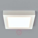 Plafonnier led blanc rayan, carr, salle de bains
