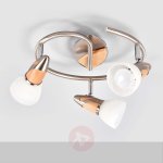Plafonnier led marena  trois lampes