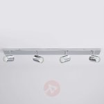 Plafonnier pour salle de bain dejan � 4 lampes