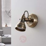 Spot mural led perseas, laiton vieilli Spot mural led perseas, laiton vieilli