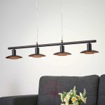 Suspension led andrej  4 lampes