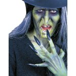 10 faux ongles noirs adulte halloween