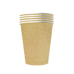 10 gobelets amricains scintillants carton recyclable or 53 cl