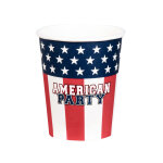 10 gobelets en carton american party 21 cl