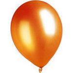 100 ballons oranges mtalliss 29 cm