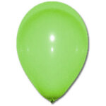 100 ballons verts 27 cm