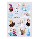 12 mini disques en sucre la reine des neiges 3, 4 cm