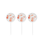 12 pics mains ensanglantes 7, 5 cm halloween