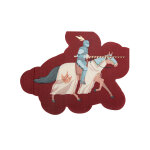16 serviettes chevaliers bordeaux 33 x 24 cm