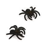 2 araign�es 10 cm halloween