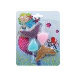 2 bougies queue de sir�ne 17 x 14 cm