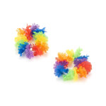 2 bracelets hawaens multicolores