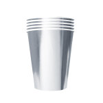20 gobelets amricains carton recyclable argent 53 cl