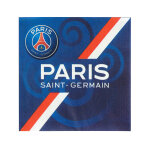 20 serviettes en papier psg 33 x 33 cm