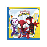 20 serviettes en papier spidey et ses amis