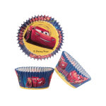 25 moules  cupcake cars 5 x 3 cm