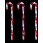 3 dcorations lumineuses sucre d'orge 70 cm