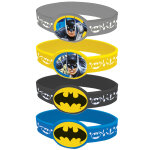 4 bracelets lastiques batman