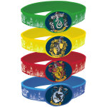 4 bracelets lastiques harry potter