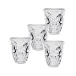 4 verres � shot t�te de mort 50 ml