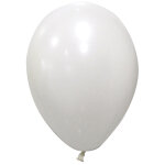 50 ballons blancs 30 cm
