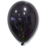 50 ballons noirs 30 cm