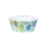 50 moule  cupcakes sirne lagune en papier 6, 5 cm