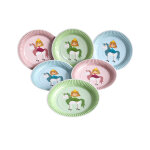 6 assiettes en carton princesse 23 cm