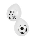 6 ballons foot party 25 cm