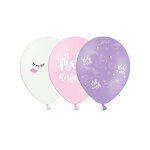 6 ballons en latex licorne 30 cm