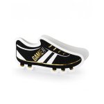 6 cartes d'invitation chaussures de foot 19, 5 x 9 cm