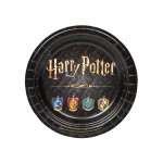 8 assiettes en carton fsc harry potter 23 cm