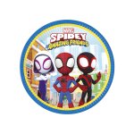 8 assiettes spidey et ses amis 23 cm