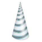 8 chapeaux d'anniversaire licorne