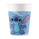 8 gobelets en carton stitch 200 ml