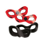 8 masques en carton ladybug