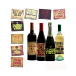 8 stickers pour bouteille halloween